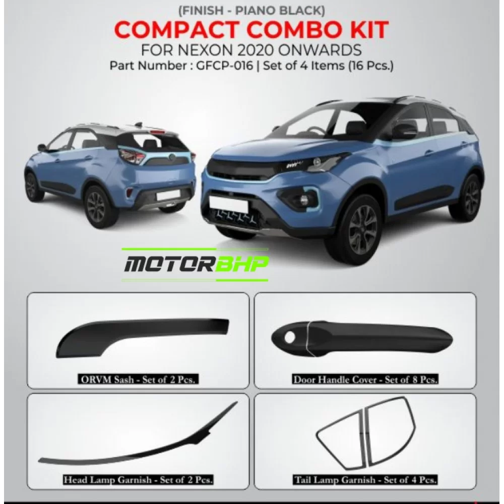 Tata nexon deals 2020 chrome accessories